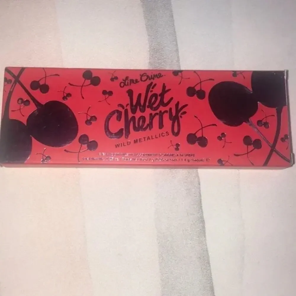 Lime Crime Wet‎ Cherry Wild Metallics Eyeshadow Palette - NEW IN BOX